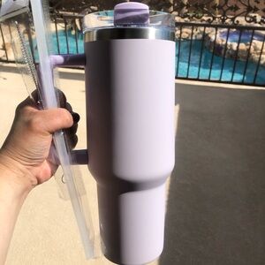 Lavender Insulated Tumbler with Handle *new